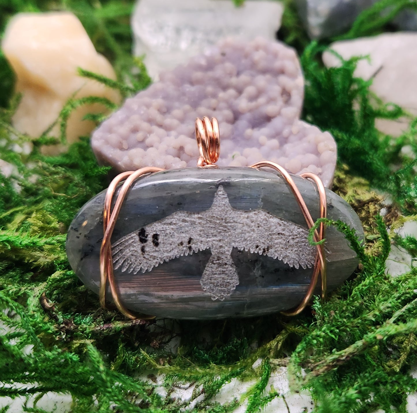 Labradorite pendant