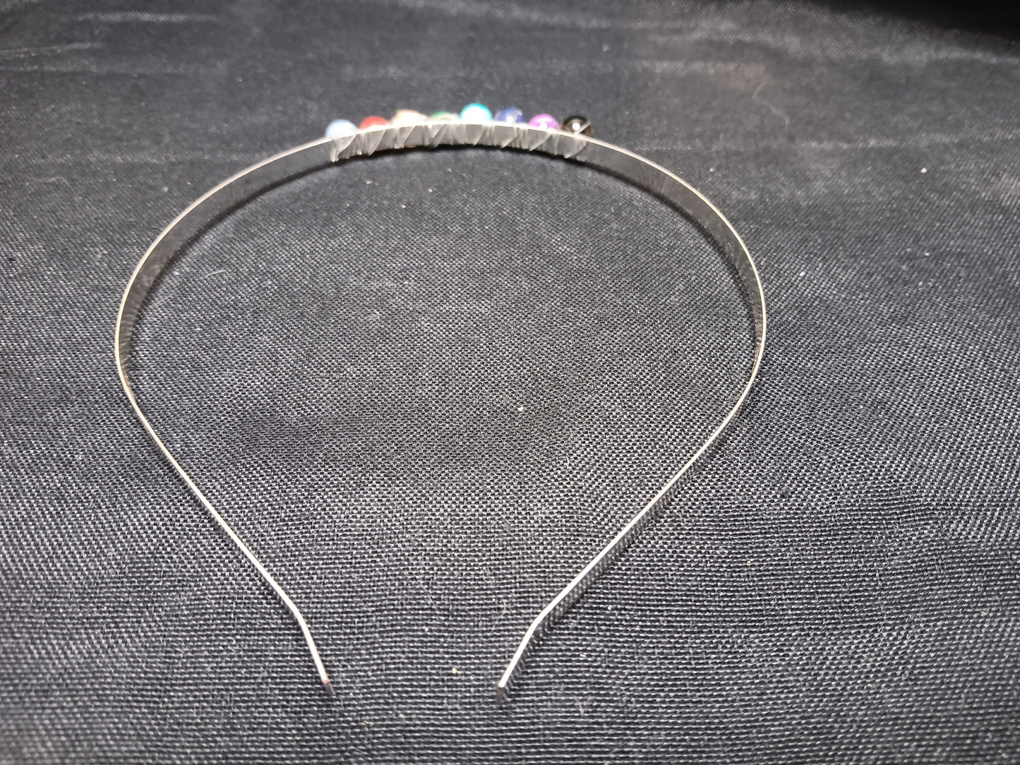 Rainbow Chakra Bead Headband