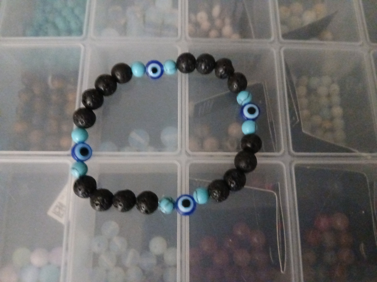 Chain link bracelets and matching earrings