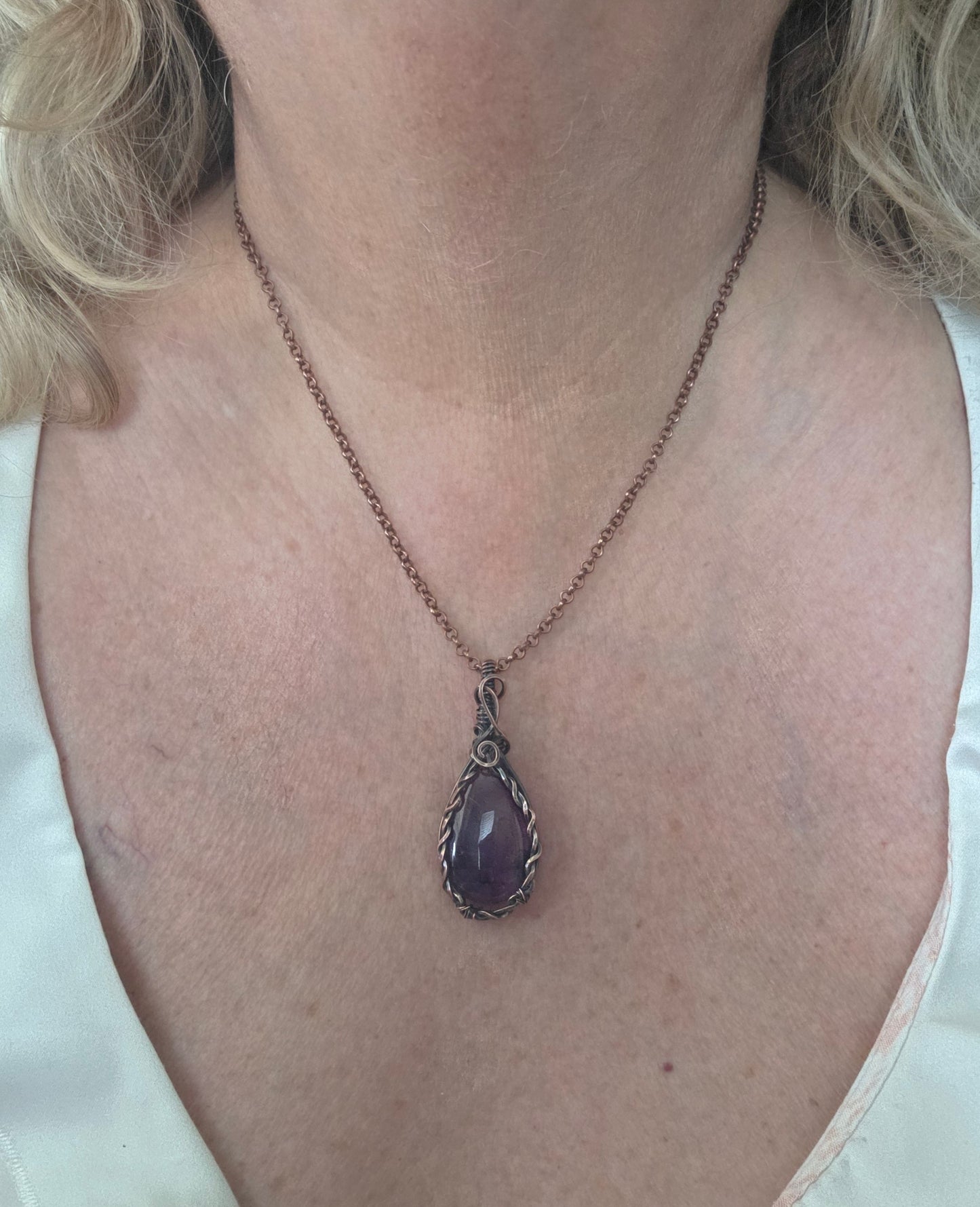 Amethyst, Trapiche Amethyst, Amethyst Pendant, Amethyst Jewelry