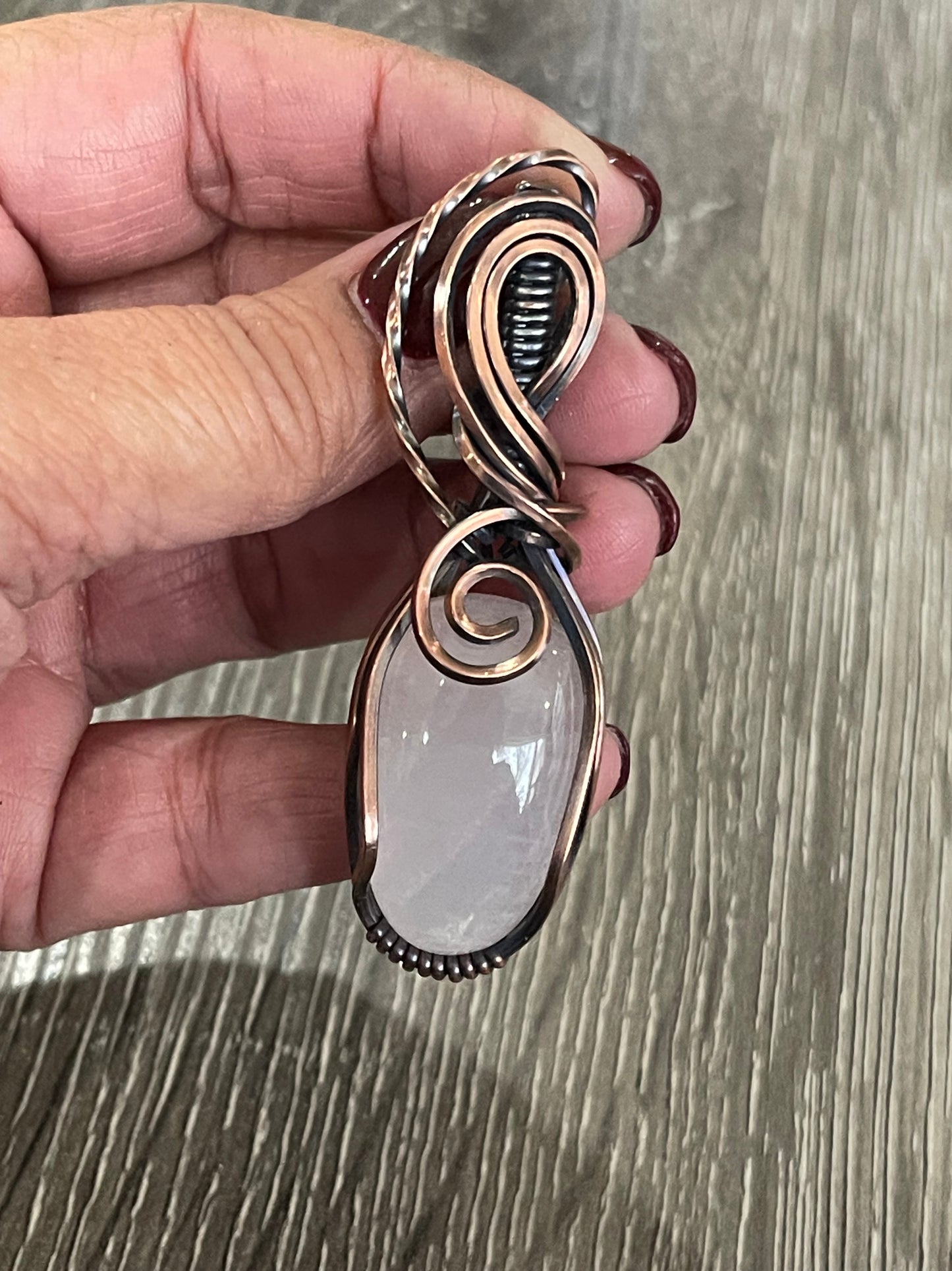 Rose Quartz Pendant
