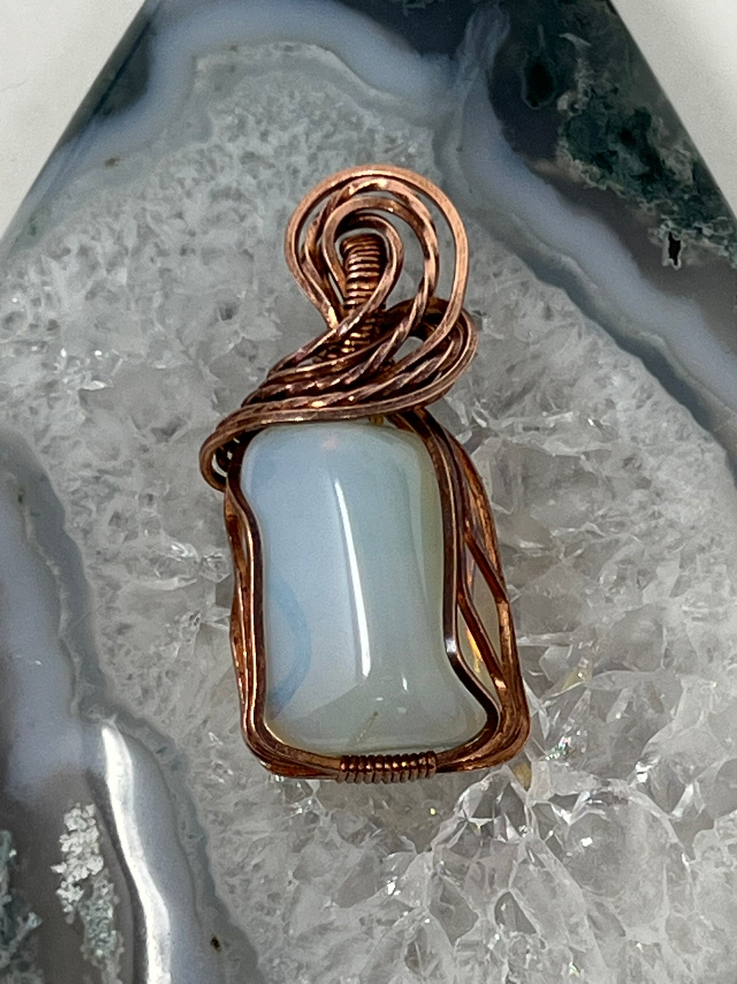 Opalite Pendant in Copper