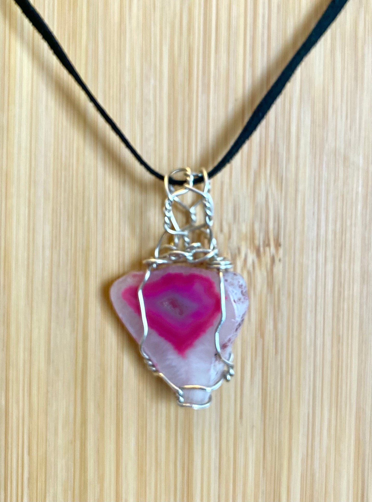 Pink Onyx Pendant
