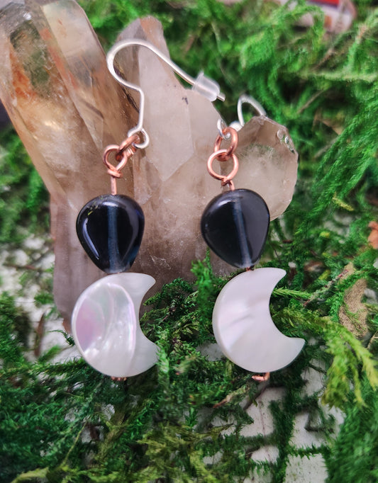 Mother of pearl earrings