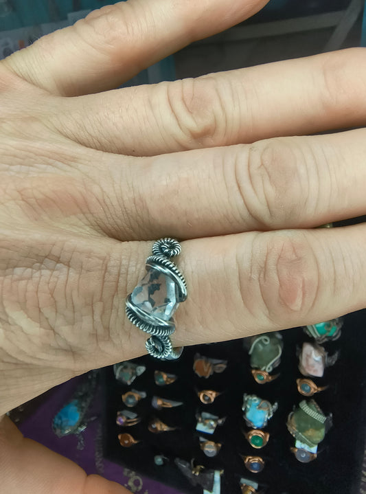 Herkimer Diamond Ring