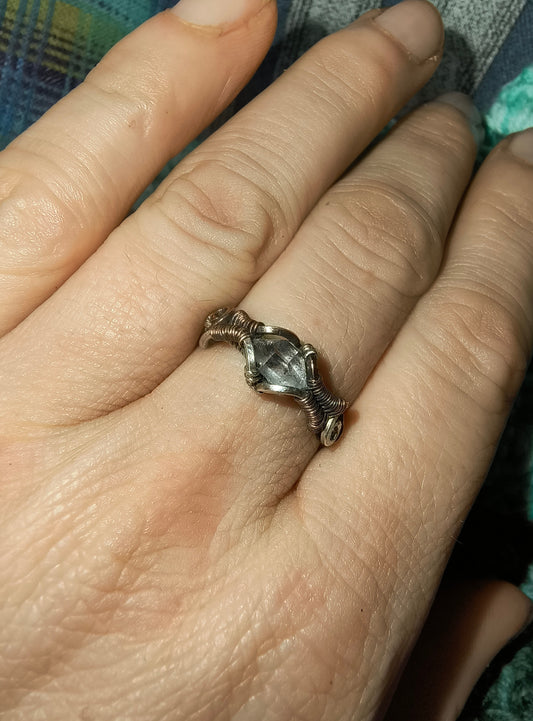 Herkimer Diamond Ring