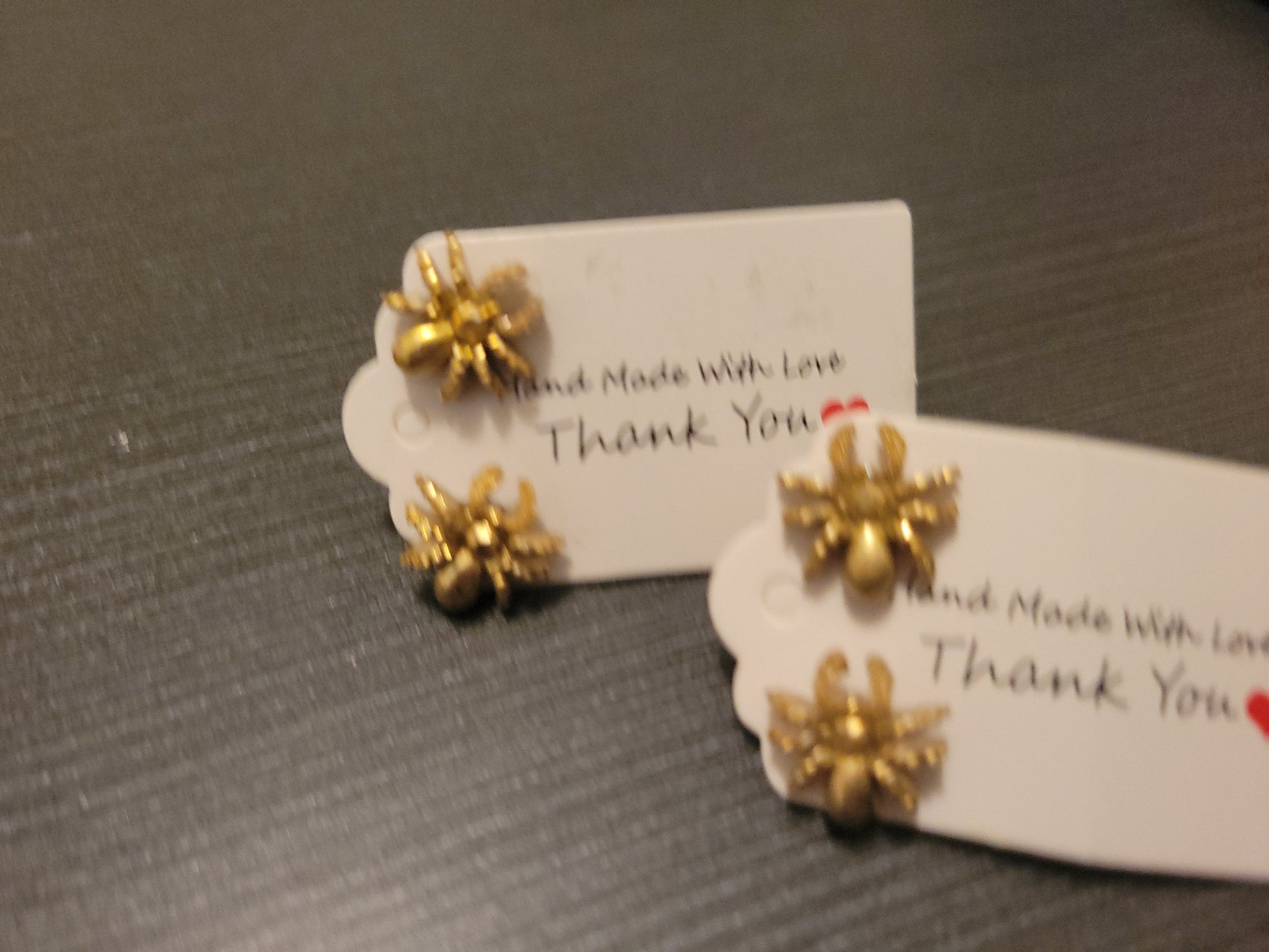 Spider Stud Earrings