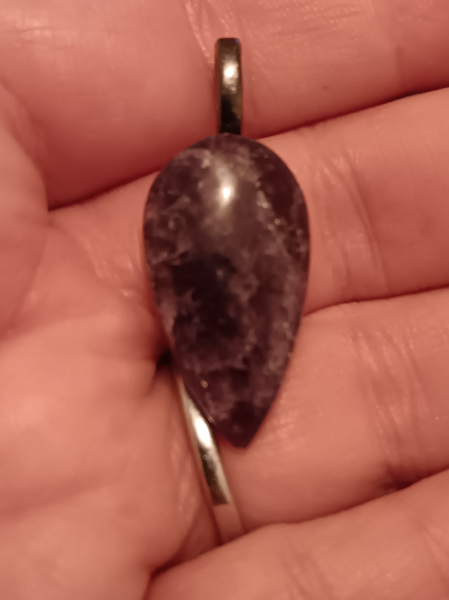 Charoite Simple Bail Pendant