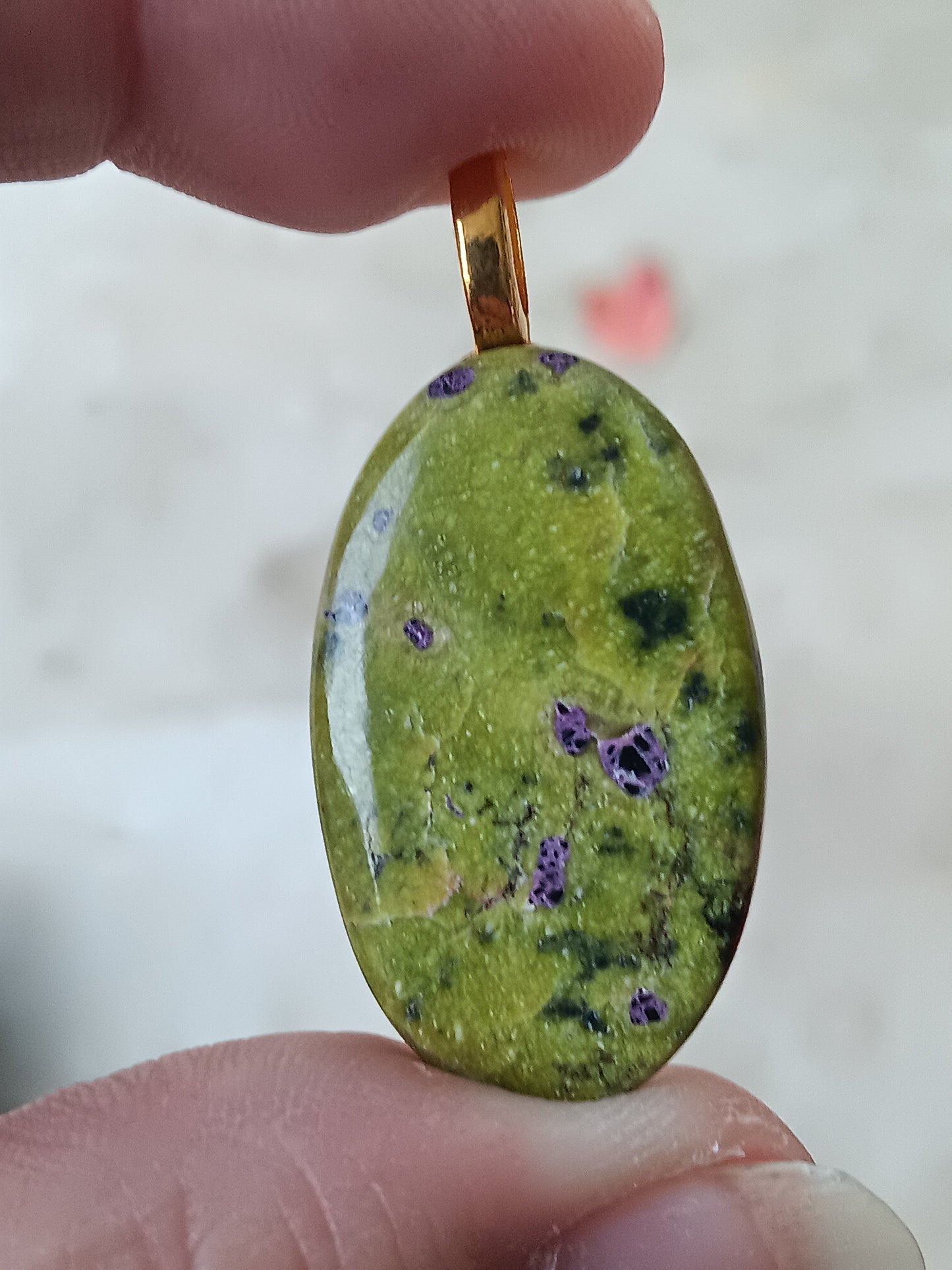 Atlantisite Simple Bail Pendant