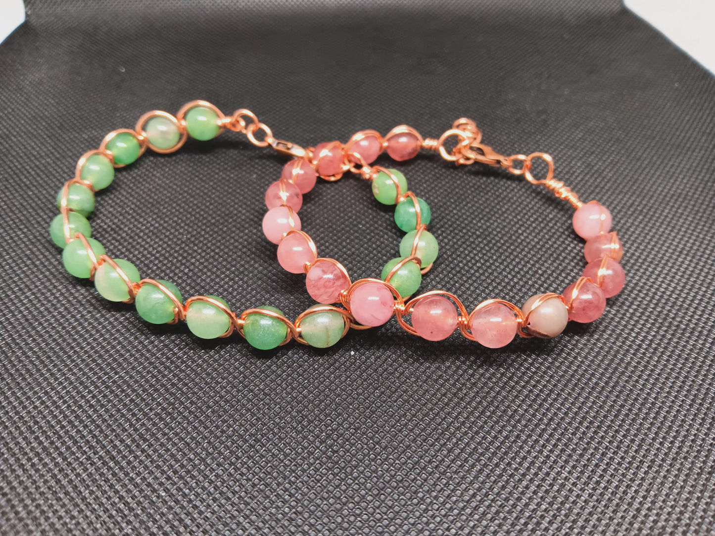 Goddess Wrapped Bead Bracelets