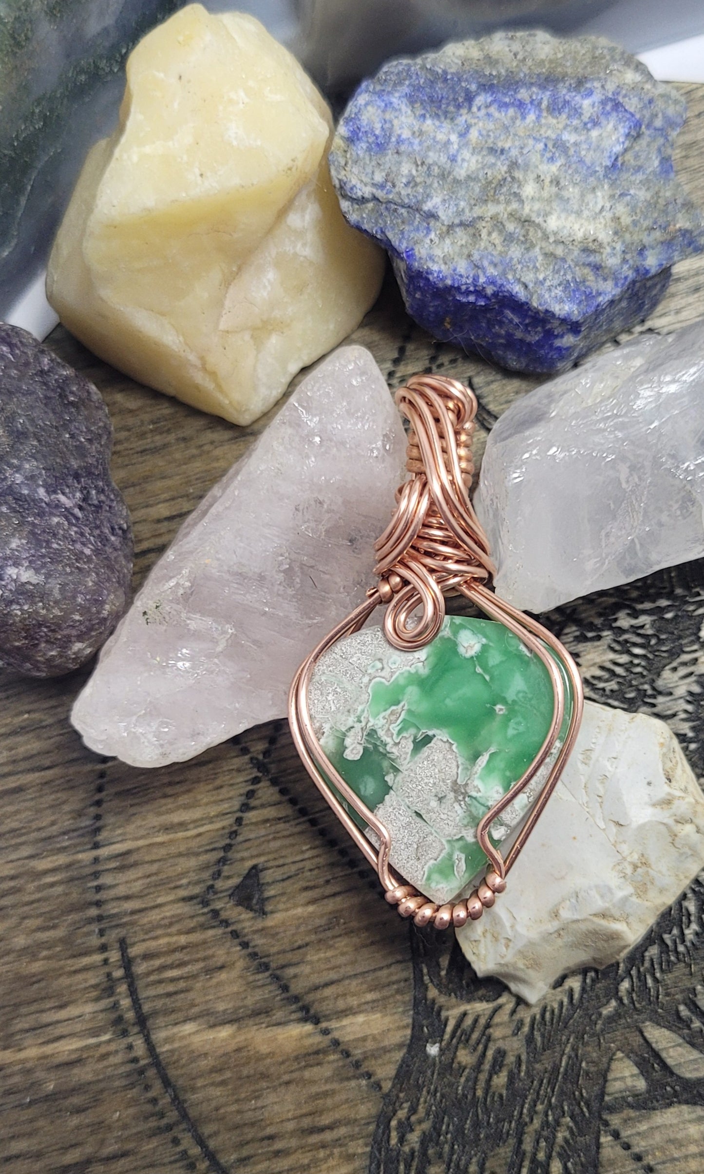 Variscite pendant