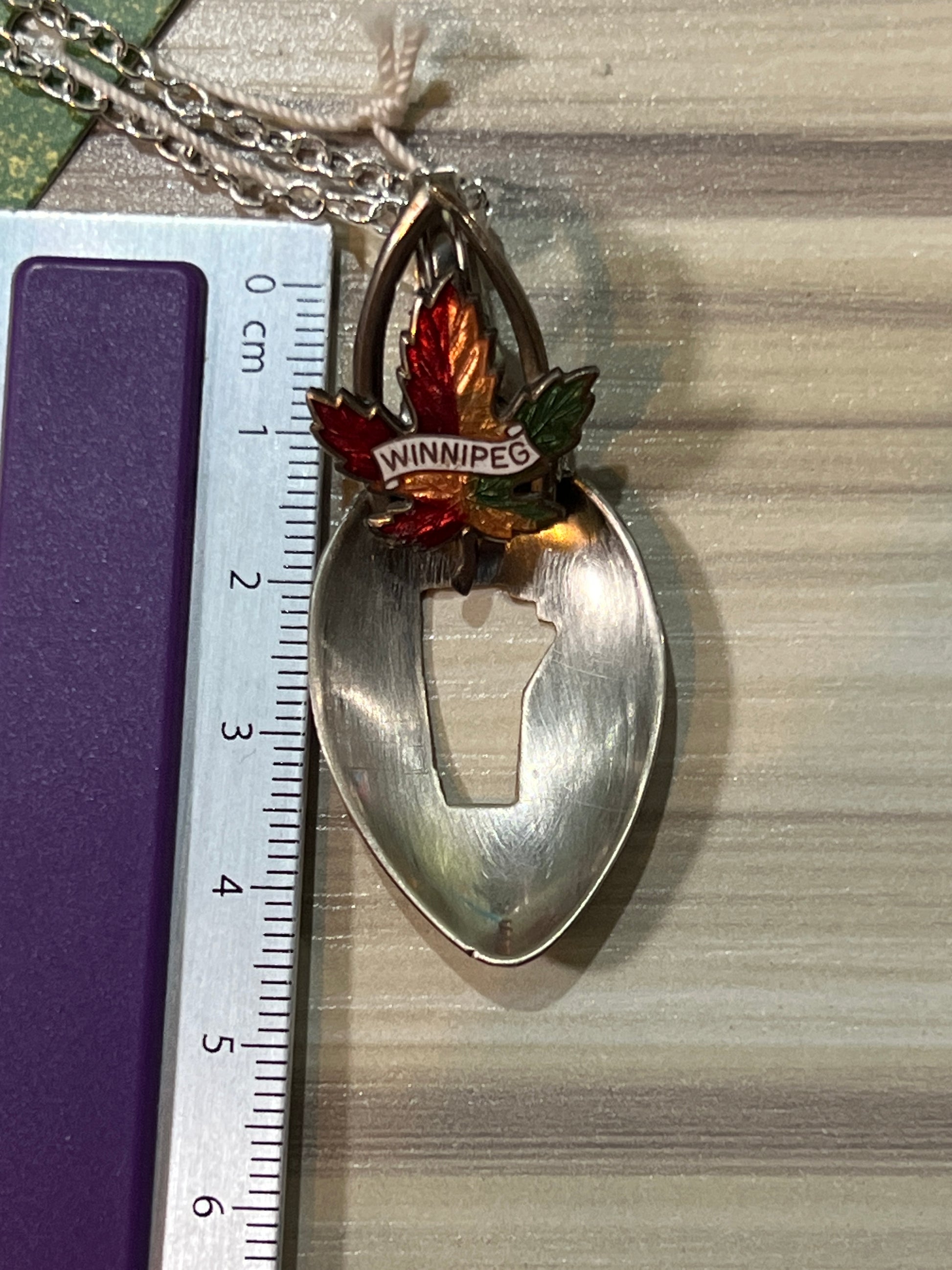 Winnipeg Souvenir Spoon Necklace 2