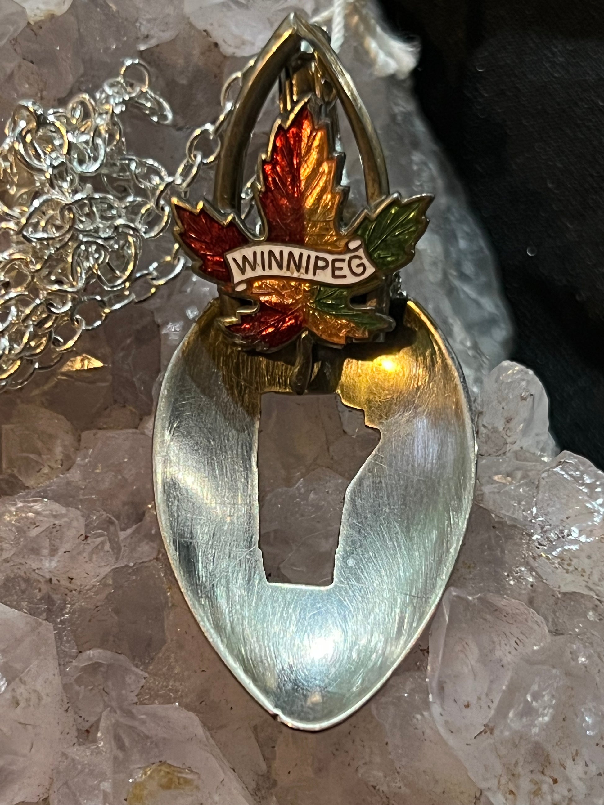 Winnipeg Souvenir Spoon Necklace 2