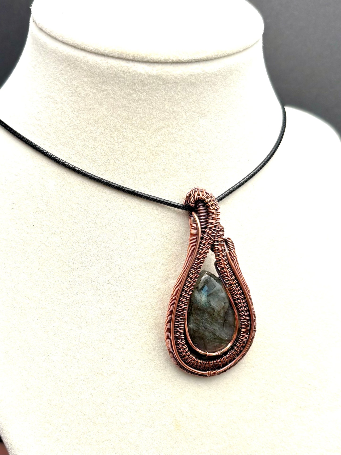 Purple Labradorite Pendant