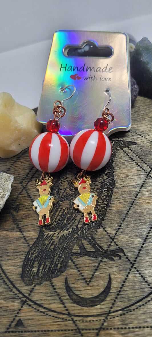 Reindeer earrings