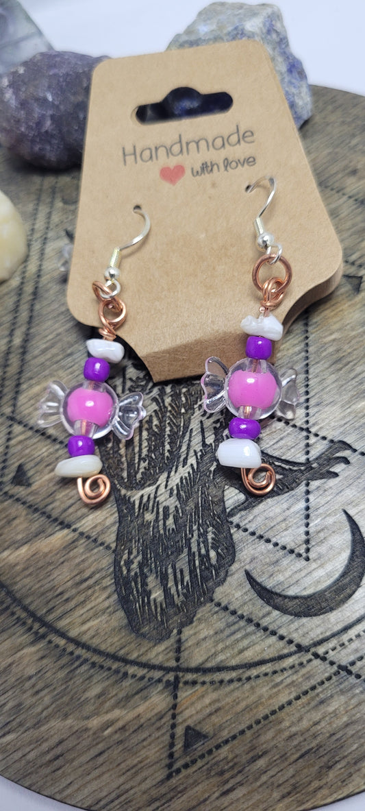 Fun candy earrings