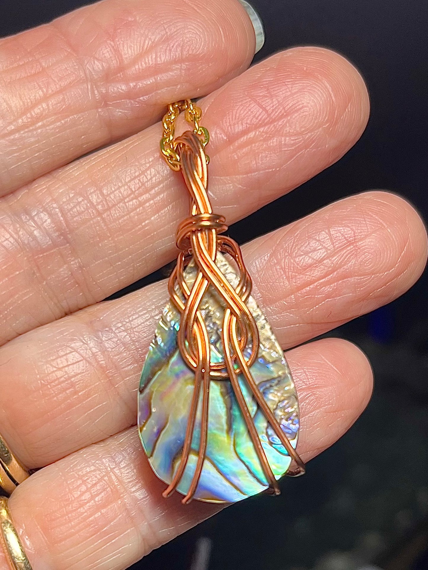 Abalone Shell Pendant