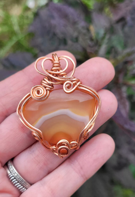 Carnelian pendant