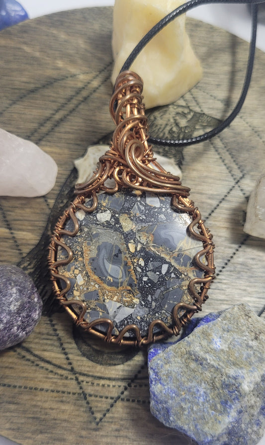 Maligano Jasper pendant