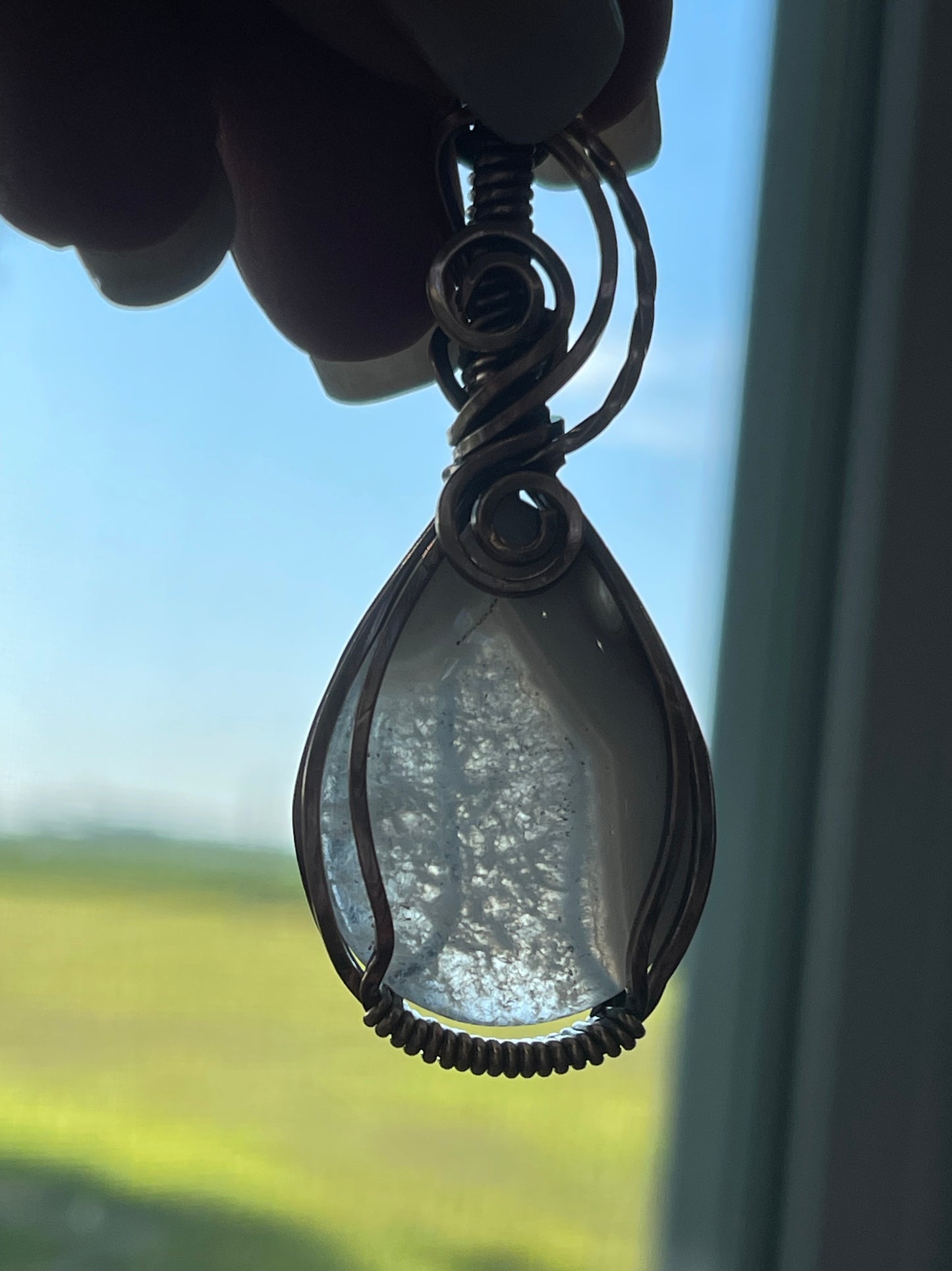 Botswana Agate Pendant