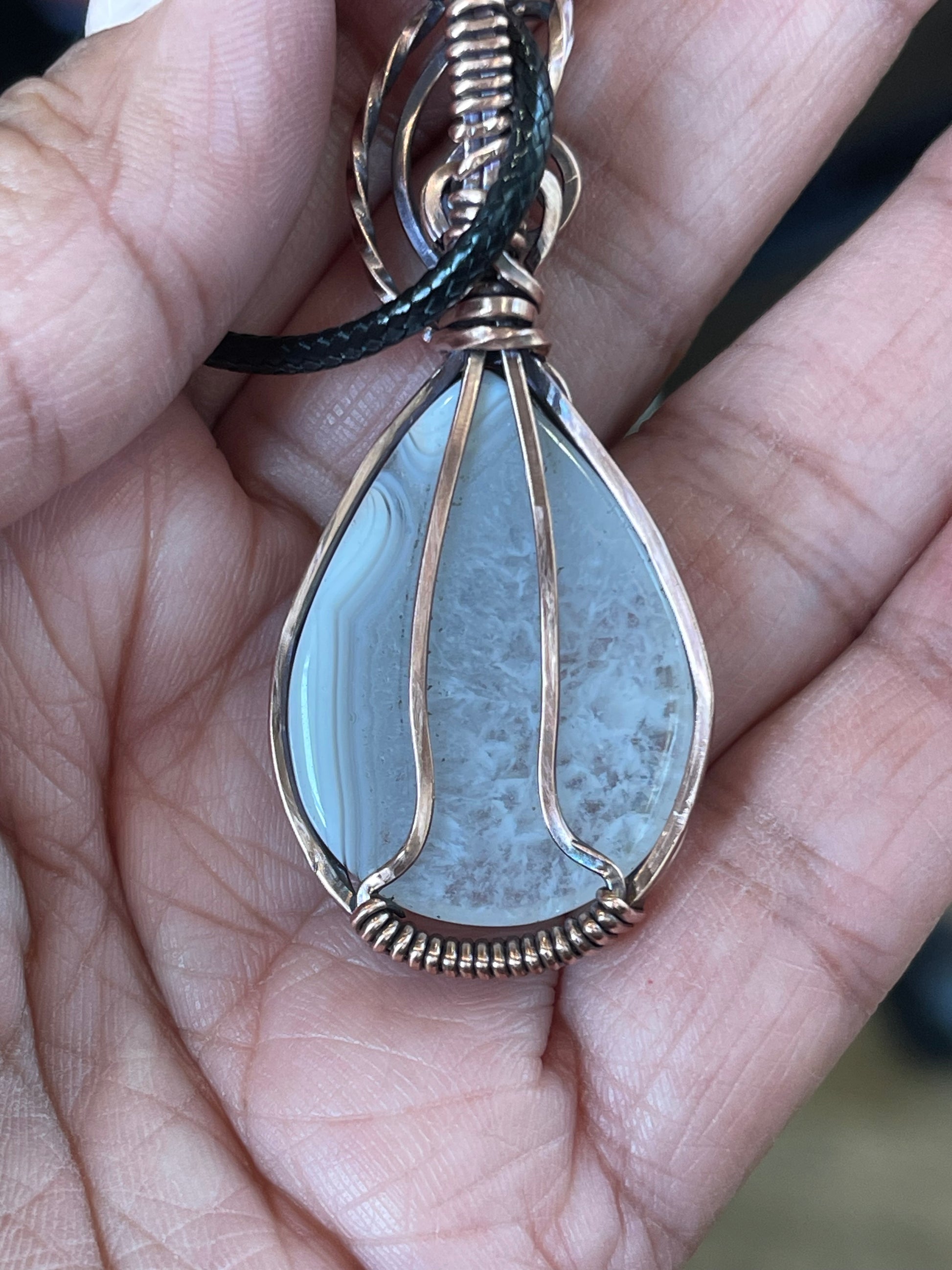 Botswana Agate Pendant