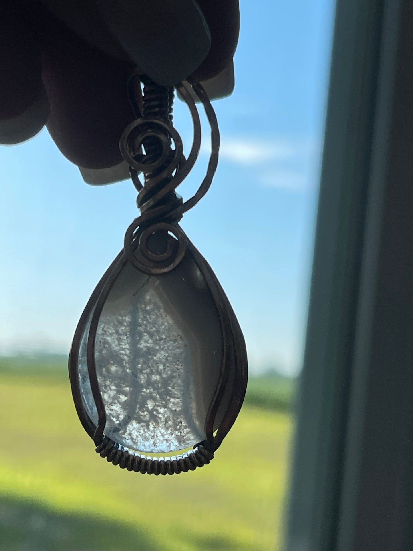 Botswana Agate Pendant