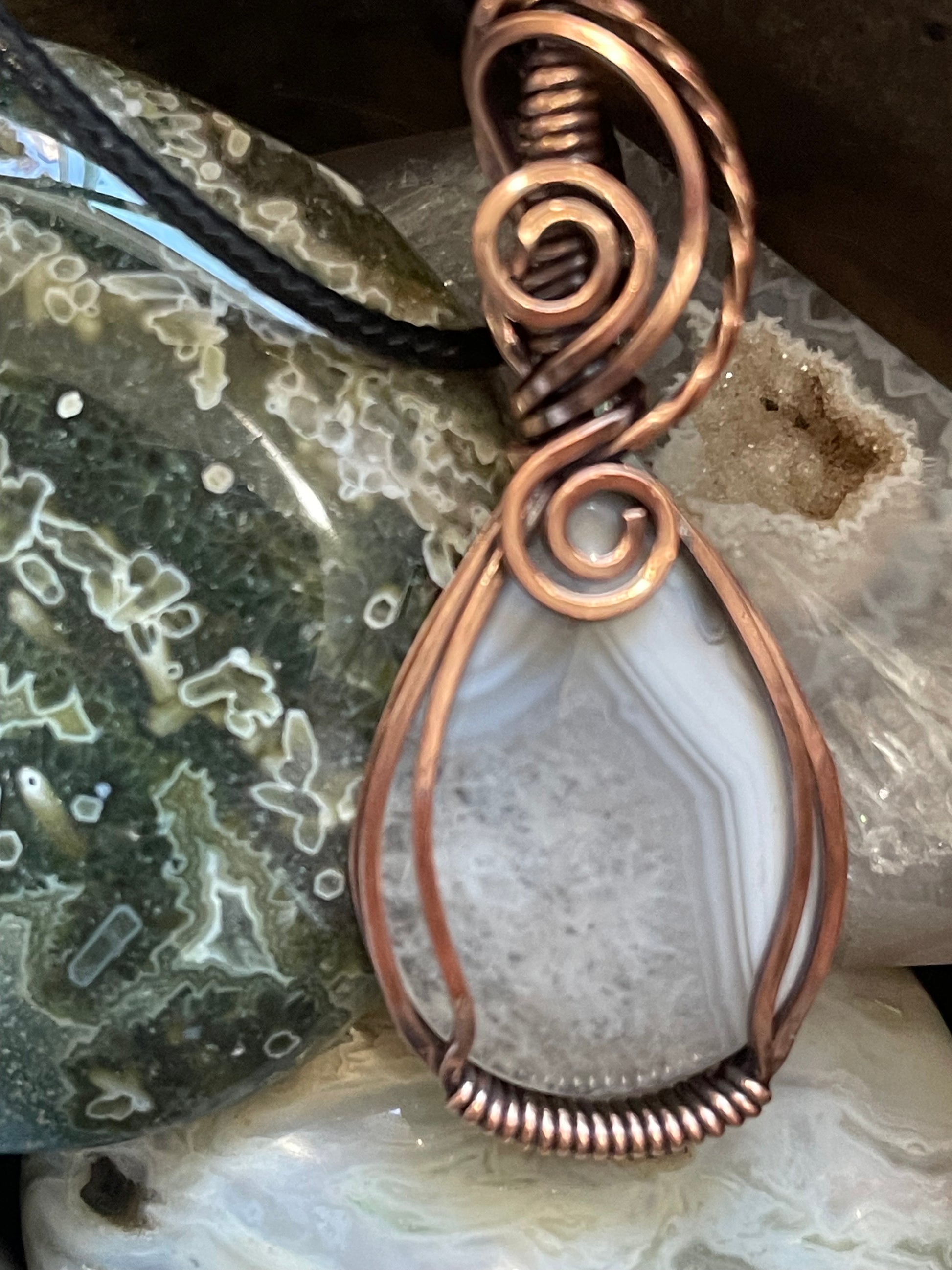 Botswana Agate Pendant