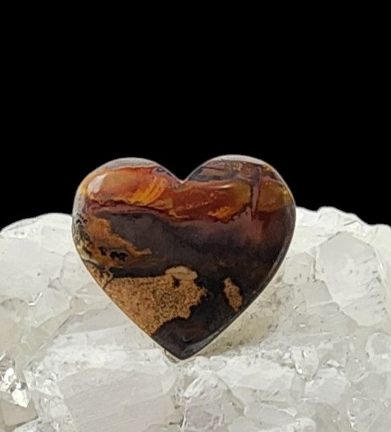 Andromeda Heart Cabochon