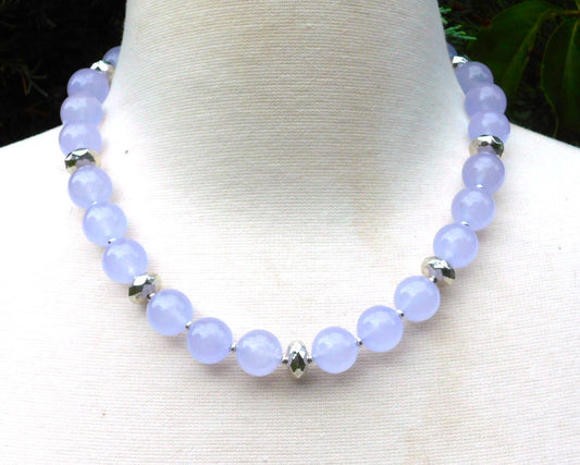 Lovely Lavender Short Necklace