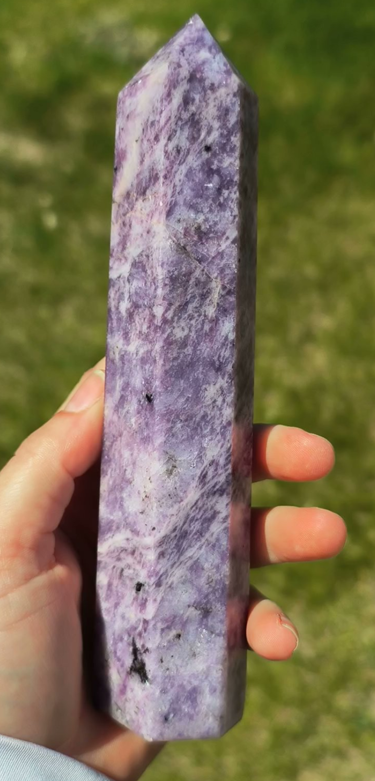 Lepidolite Tower