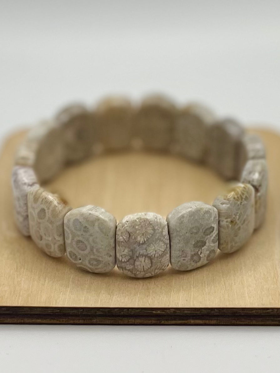 Fossil Coral Bracelet