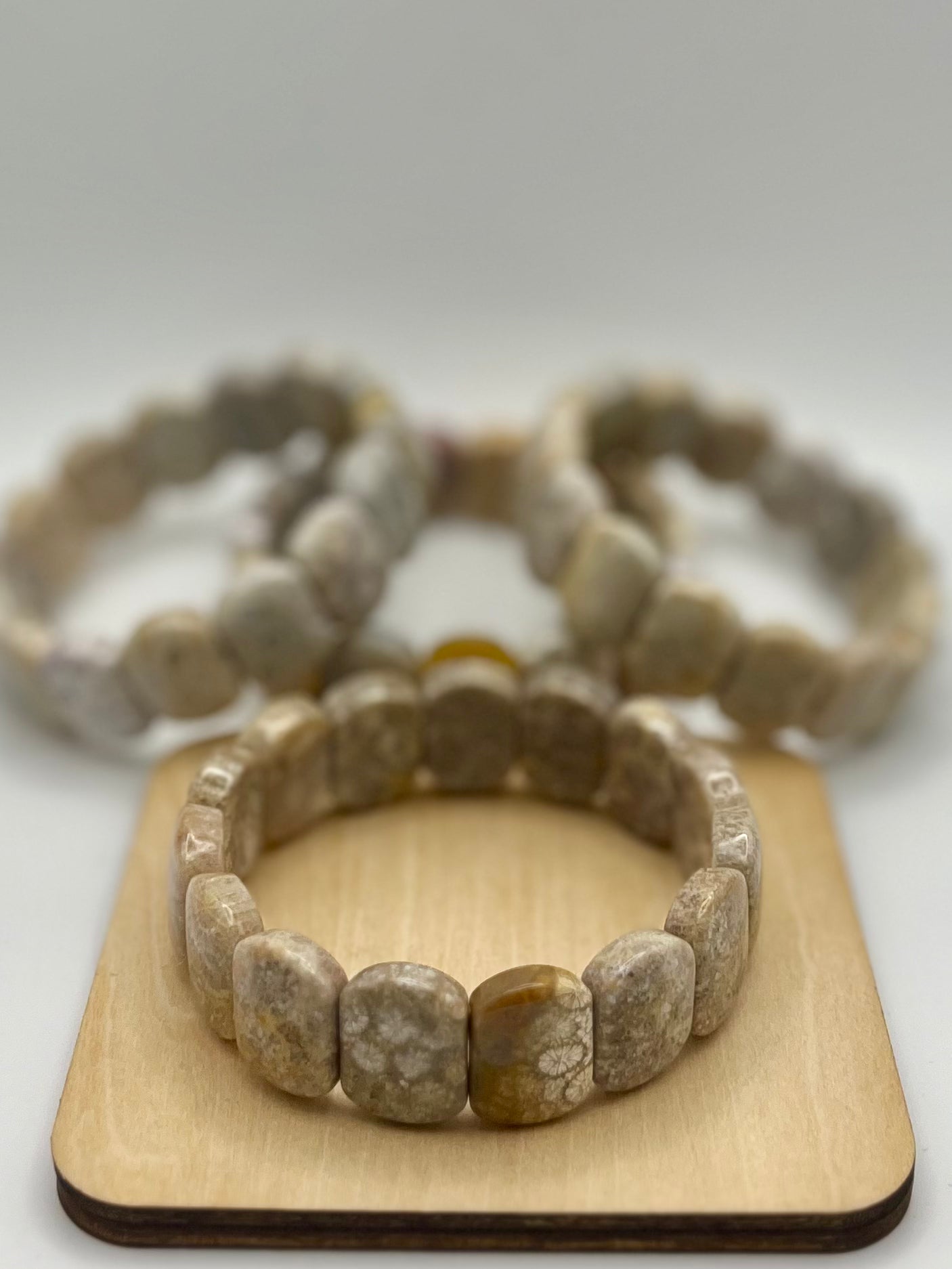 Fossil Coral Bracelet