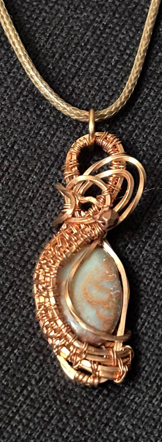 Imperial jasper pendant