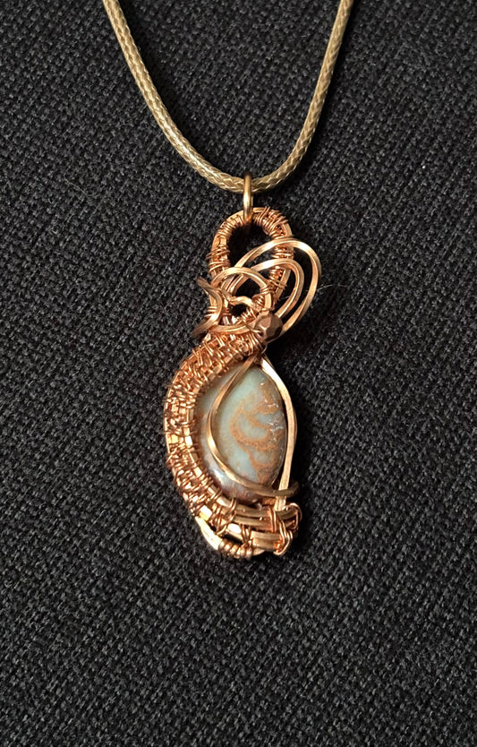 Imperial jasper pendant