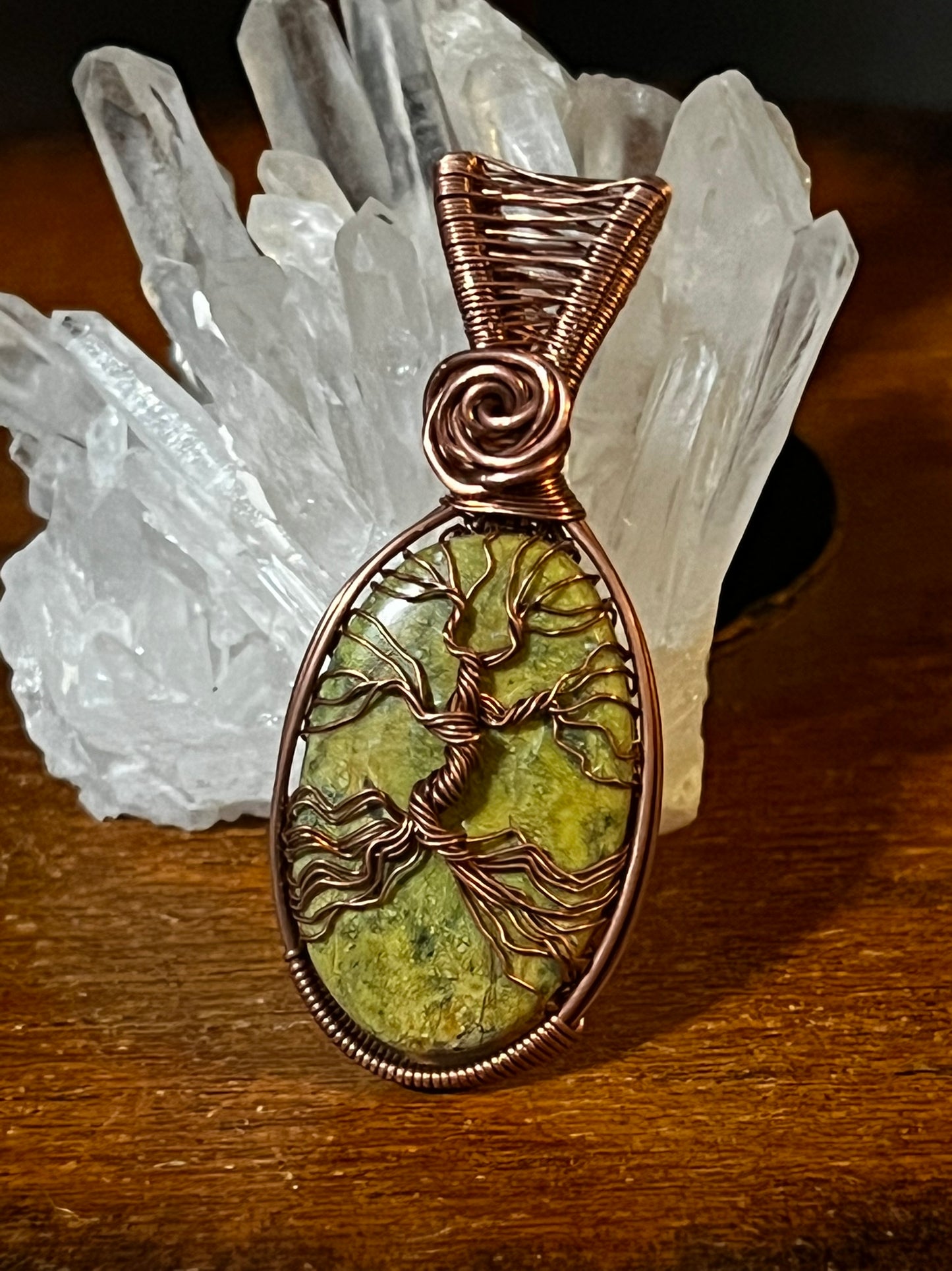 Freya-Atlantisite Tree of Life in Copper