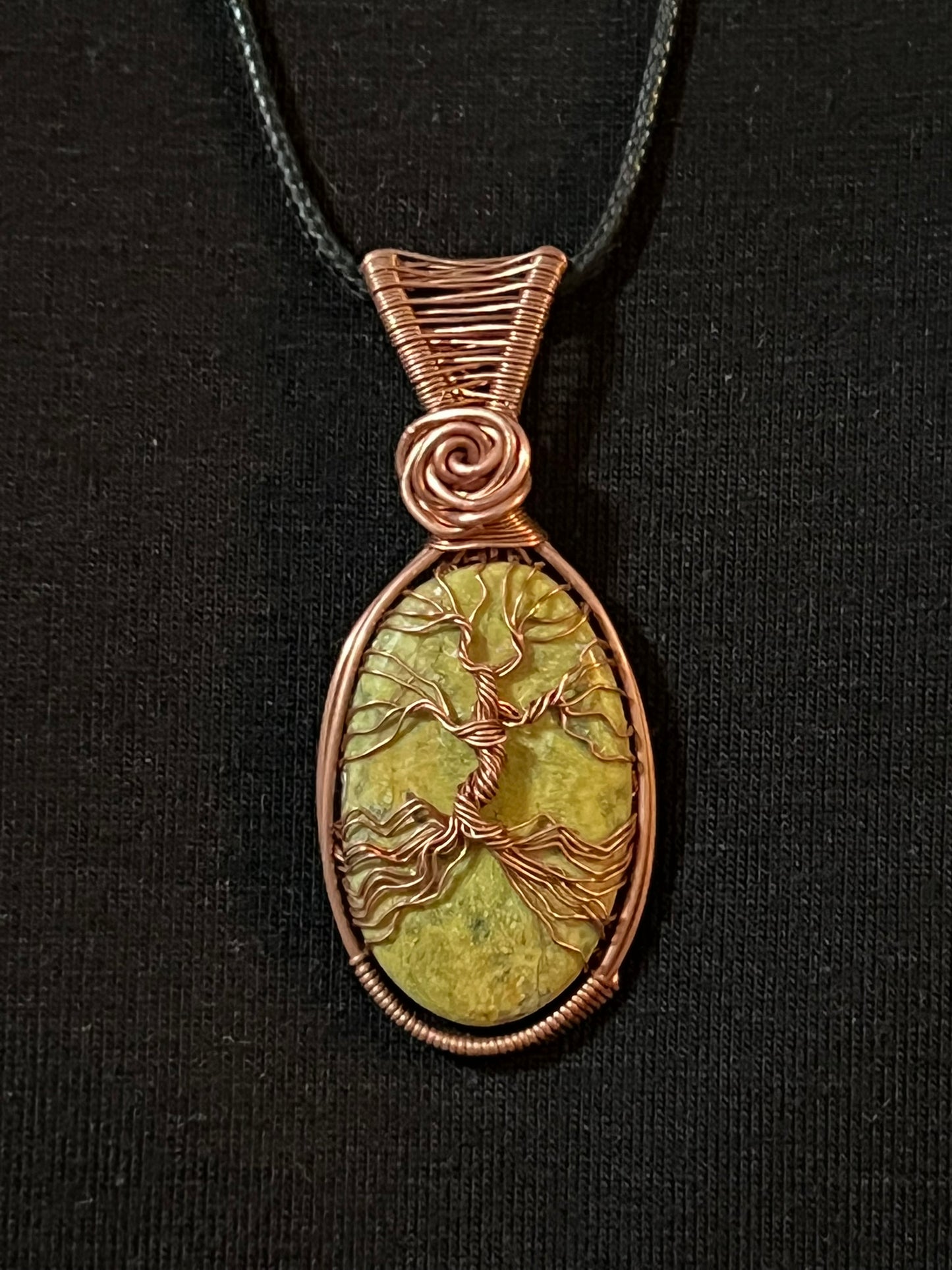 Freya-Atlantisite Tree of Life in Copper