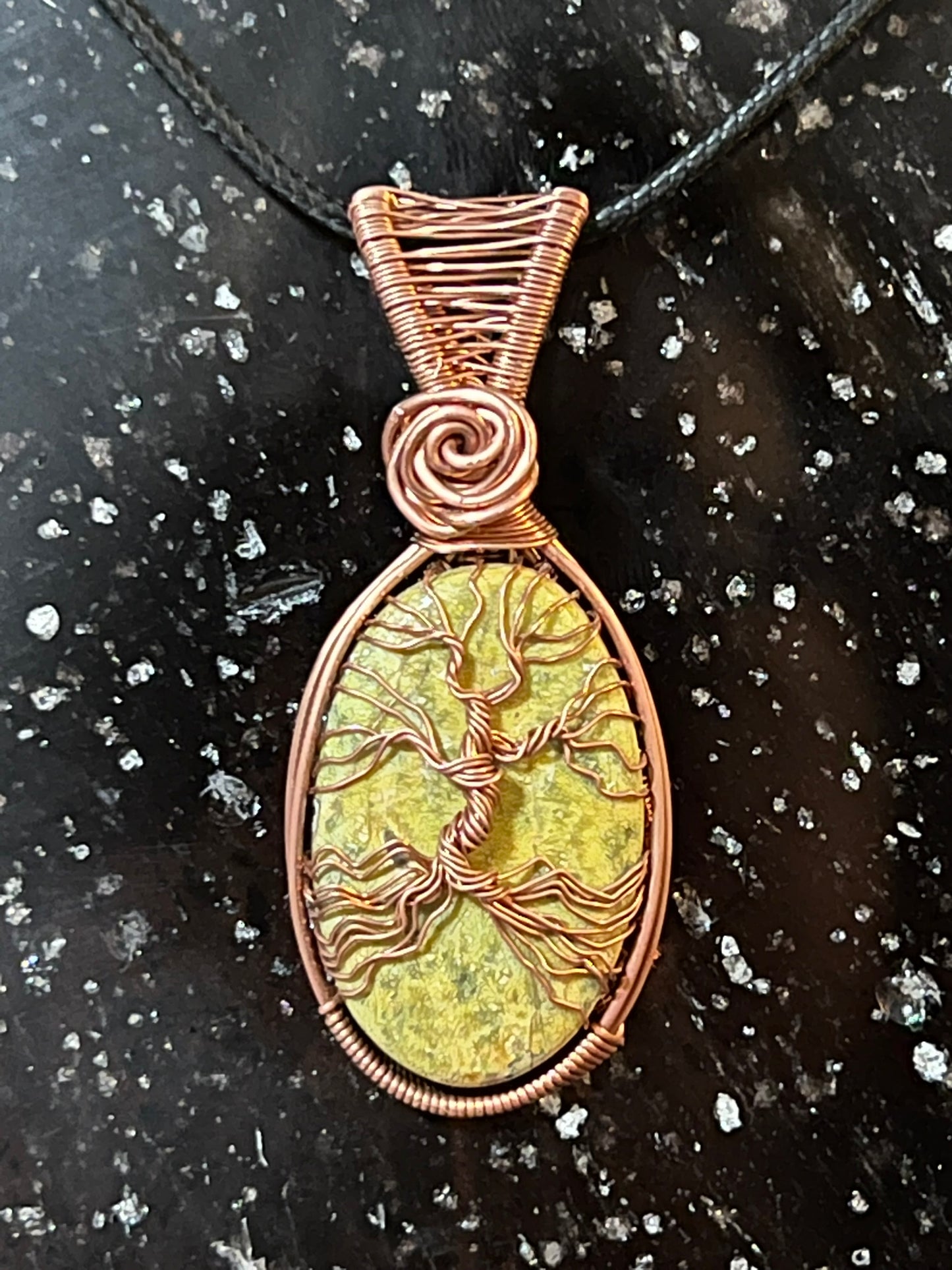 Freya-Atlantisite Tree of Life in Copper