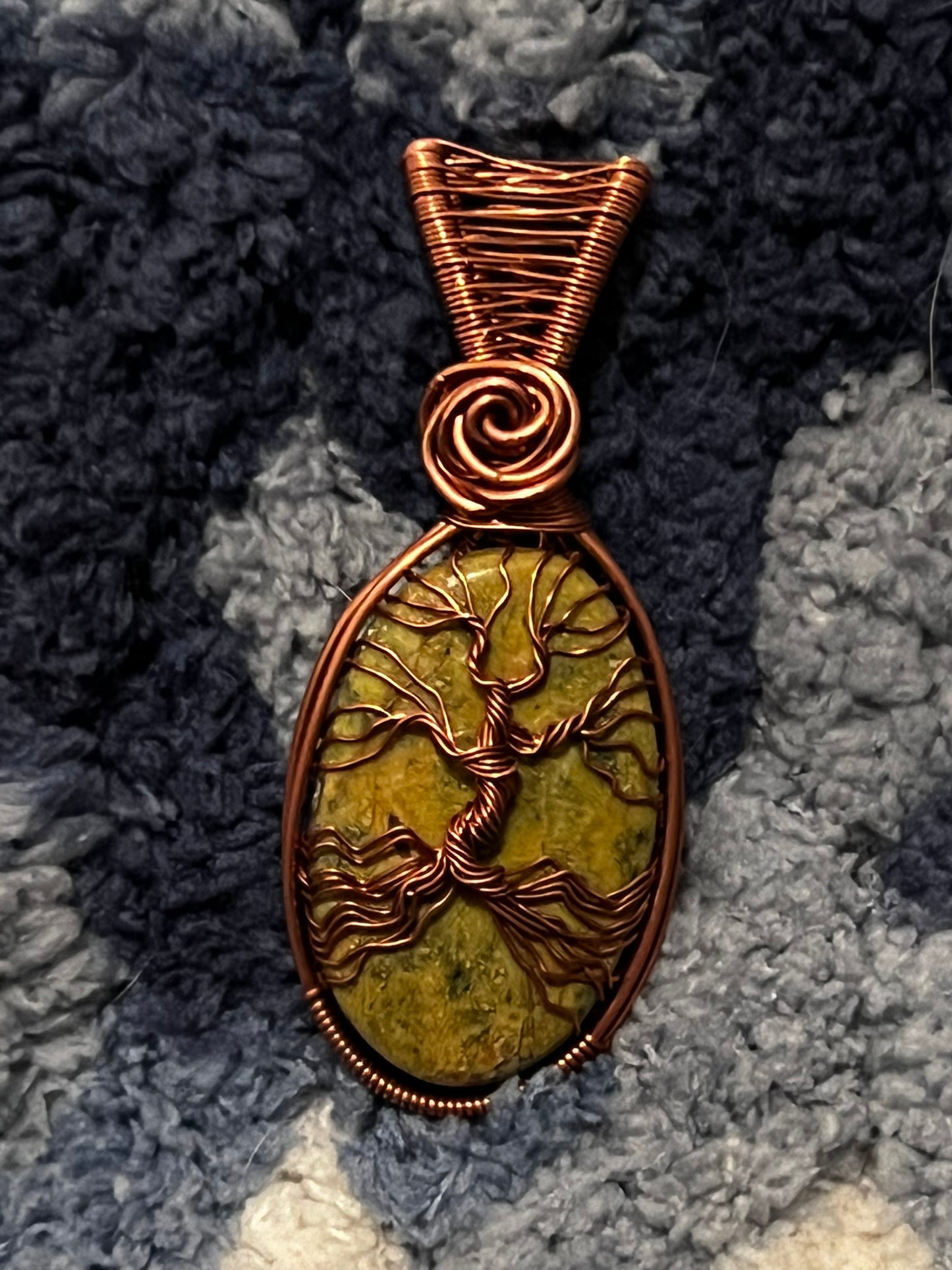 Freya-Atlantisite Tree of Life in Copper