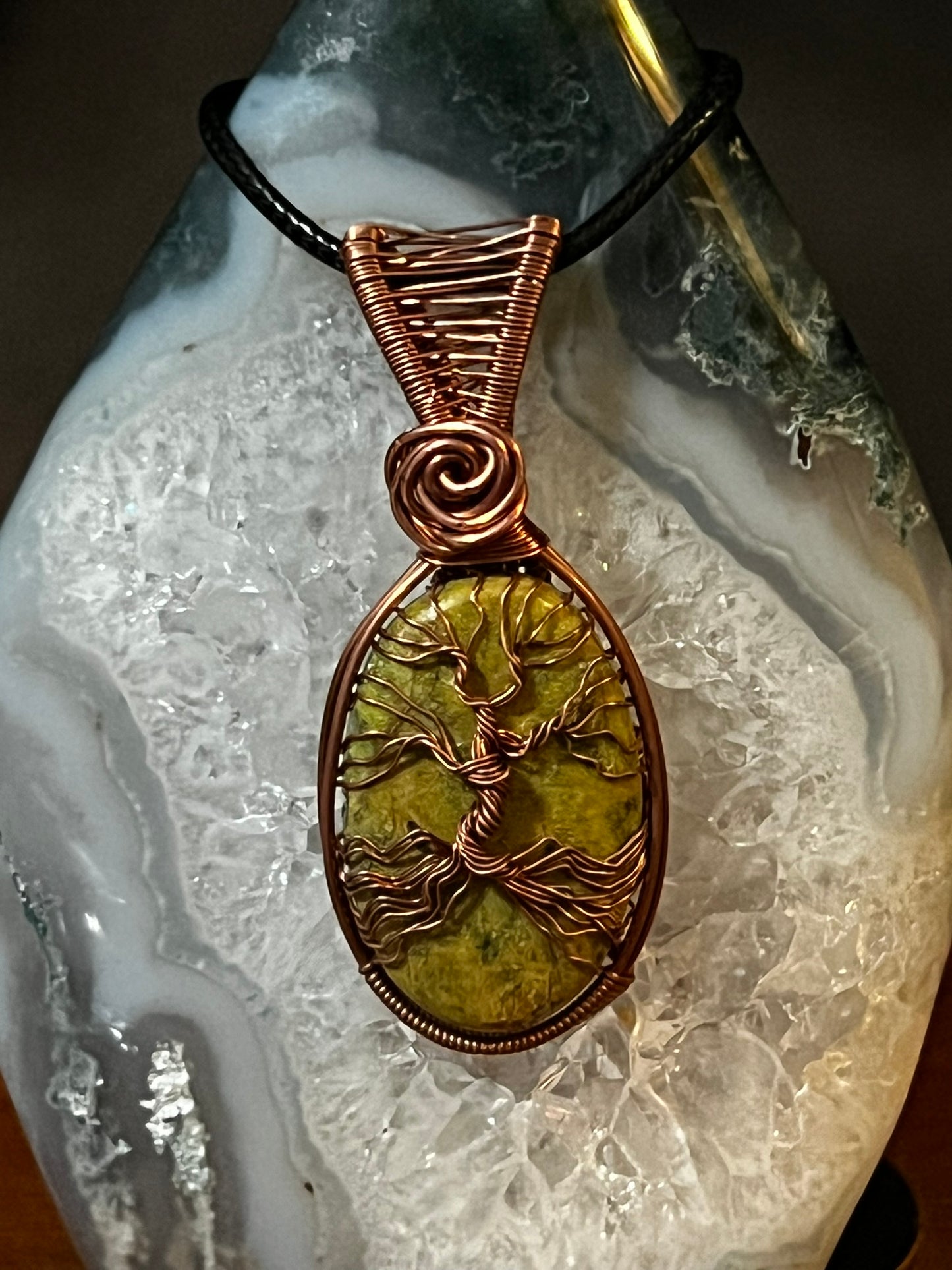 Freya-Atlantisite Tree of Life in Copper