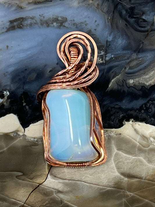 Opalite Pendant in Copper