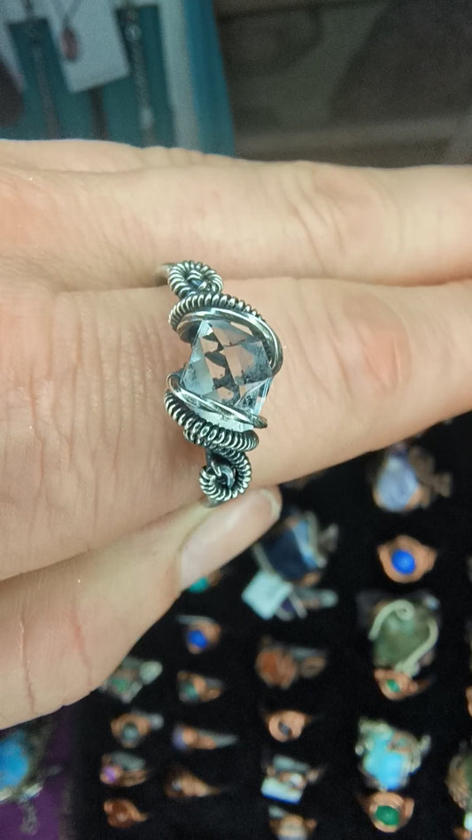Herkimer Diamond Ring