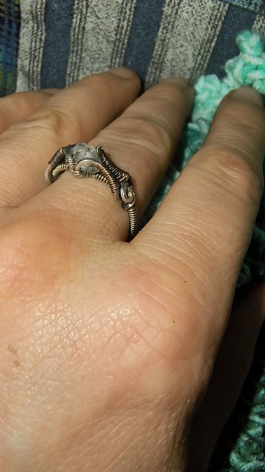 Herkimer Diamond Ring